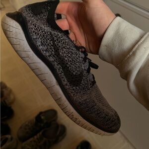 Nike Black and Gray Athletic Shoes